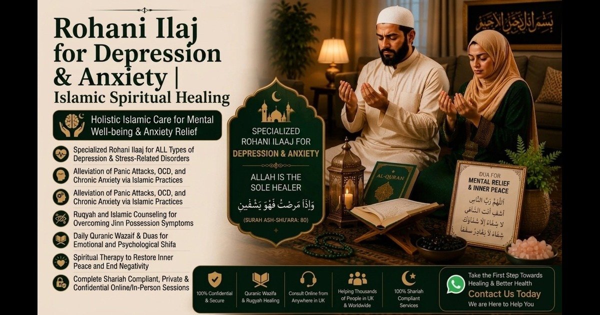 Rohani Ilaaj for Depression and Anxiety Islamic Healing