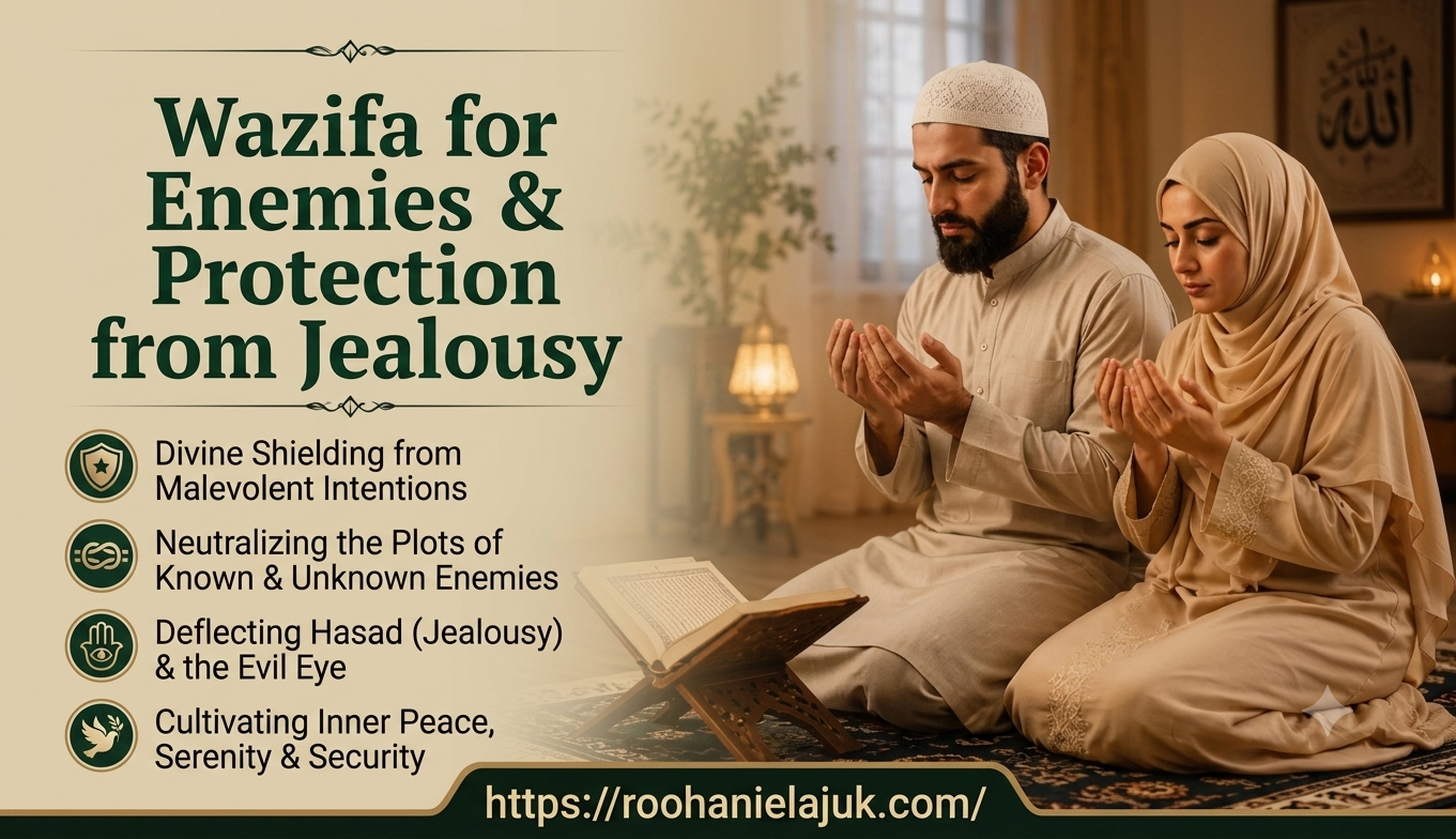 Wazifa for Enemies & Protection from Jealousy